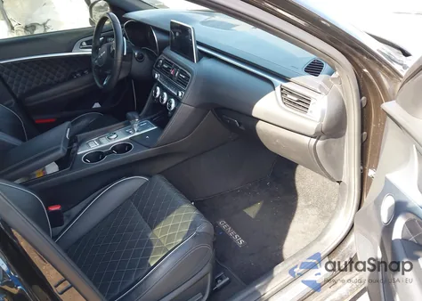 2019 Genesis G70 2.0T Advanced из США, поврежденный, VIN KMTG44LA2KU027227